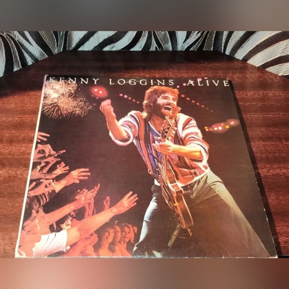 Kenny Loggins Alive Vinyl LP